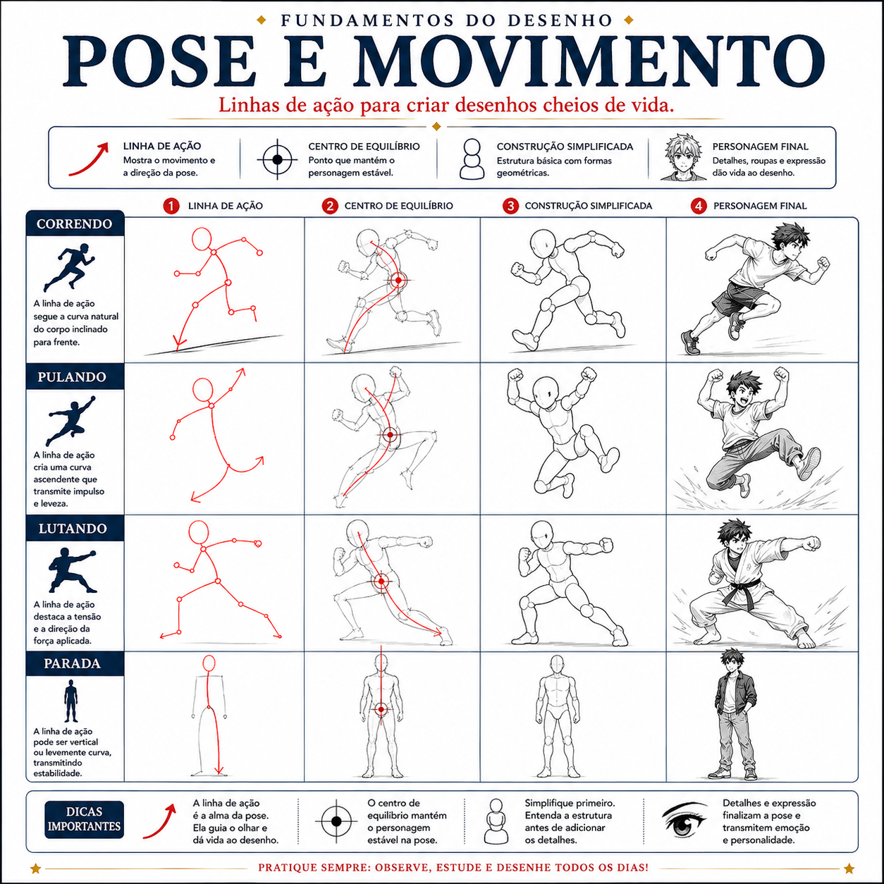 Pose e Movimento